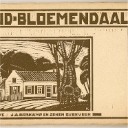 J.A.Boskamp Bloemendaal 1926 met 23 afbeeldingen van Bloemendaal/Overveen oblong € 25.-