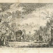 Den Haag Simon Fokke 1712-1784  kopergravure  € 40.-