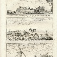 Haarlem Zomervaart , molen bij Penningsveer beeldmaat 19x30 cm.