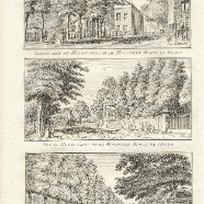 Haarlem,Heemstede Heerenweg Bosch en Vaart, Bosch en Hoven, Oud Berkenrode beeldmaat 19x30 cm.