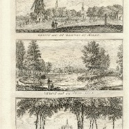 Haarlem Zijlweg-oude kolk Overveen beeldmaat 19x30 cm.