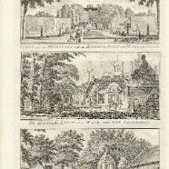 Haarlem, Heemstede,Heerenweg Bosch en Hoven , Leeuw en Hoofd, Oostende. beeldmaat 19x30 cm.
