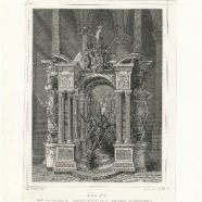 Delft J.L.Terwen 1813-1873 ca. 13x17 cm. 1860  staalgravure € 25.-