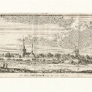 Doetinchem Hendrik Spilman 1721-1784 kopergravure ca. 20x7 cm. 1743 € 45.-