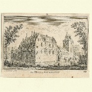 Lockhorst Abraham Rademaker 1676-1735 ca. 1750 kopergravure  11x7 cm. € 20.-