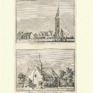 Ouddorp Hendrik Spilman 1721-1784 kopergravure 1750 ca. 11x16 cm. €  65.-