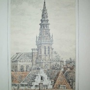 Haarlem Paul van Alff Toren Nieuwe Kerk