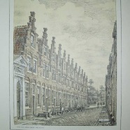 Haarlem Paul van Alff Gasthuis-huizen Groot Heiligland