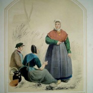 Overijssel Braet von Uberfeldt handgekleurde litho 1857  € 100.-